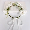 Fashionable Bohemian garland, pearl rhinestone, rattan hairband, bride's wedding headwear, fresh and beautiful accessories Application Scenario